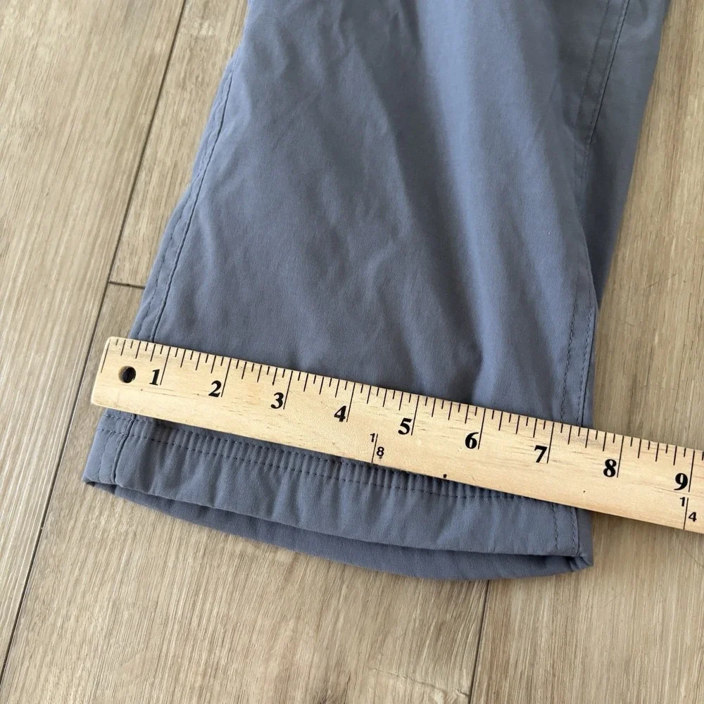 Eddie Bauer WR Fleece Lined Rainier Pants Womens Small Graphite Gray Stretch